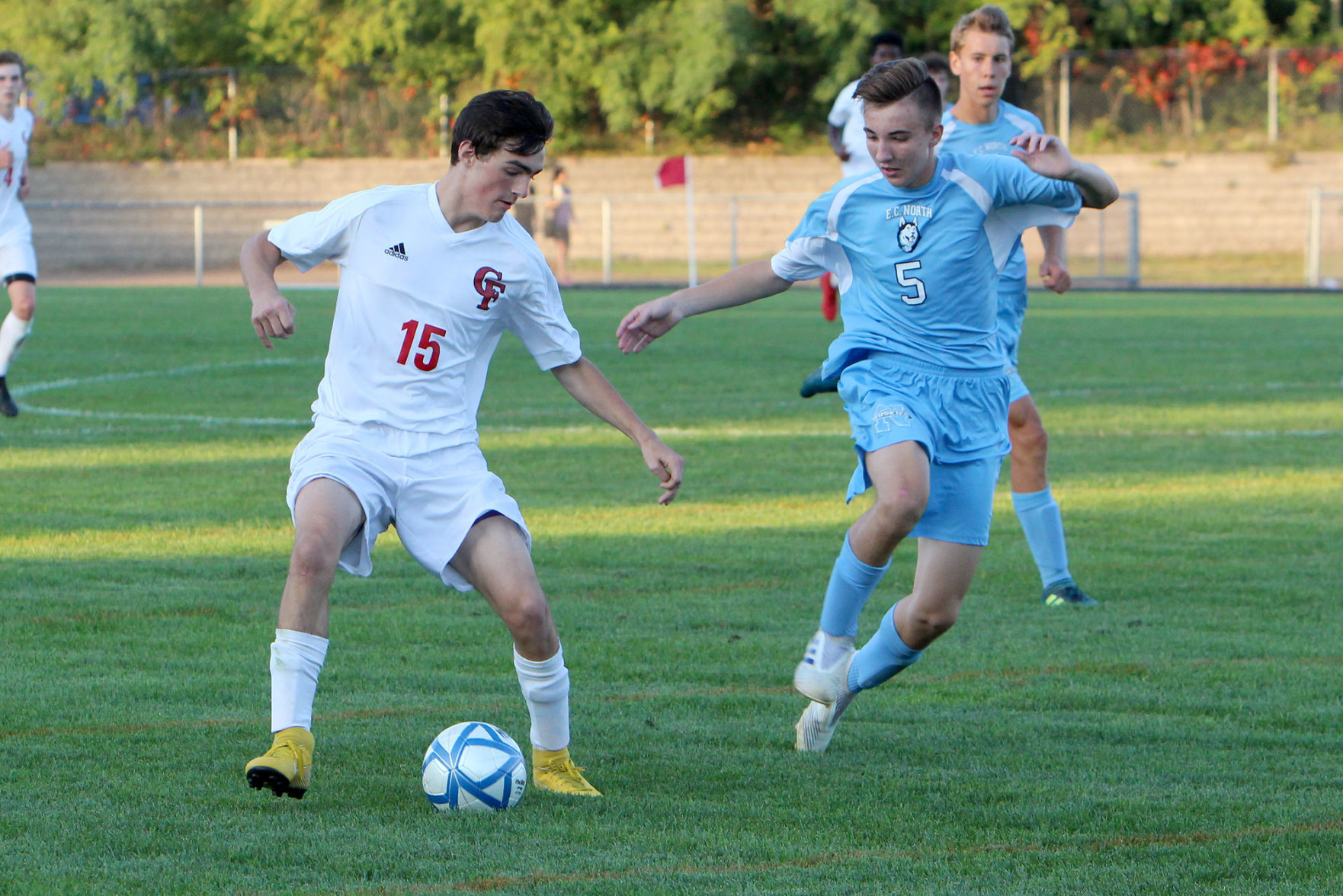 Chi-Hi boys soccer at Eau Claire North 9-17-19